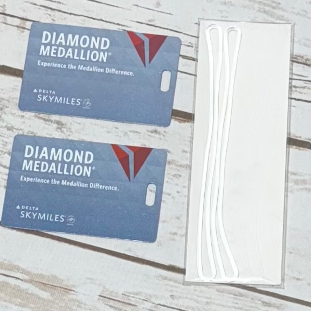 DELTA Skymiles Diamond Medallion Luggage Tags